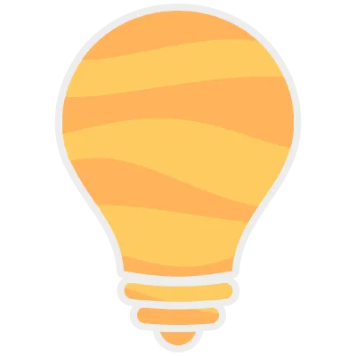 Clique sur l’ampoule électrique.